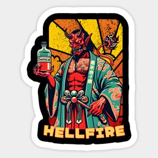 Chemistry demon Sticker